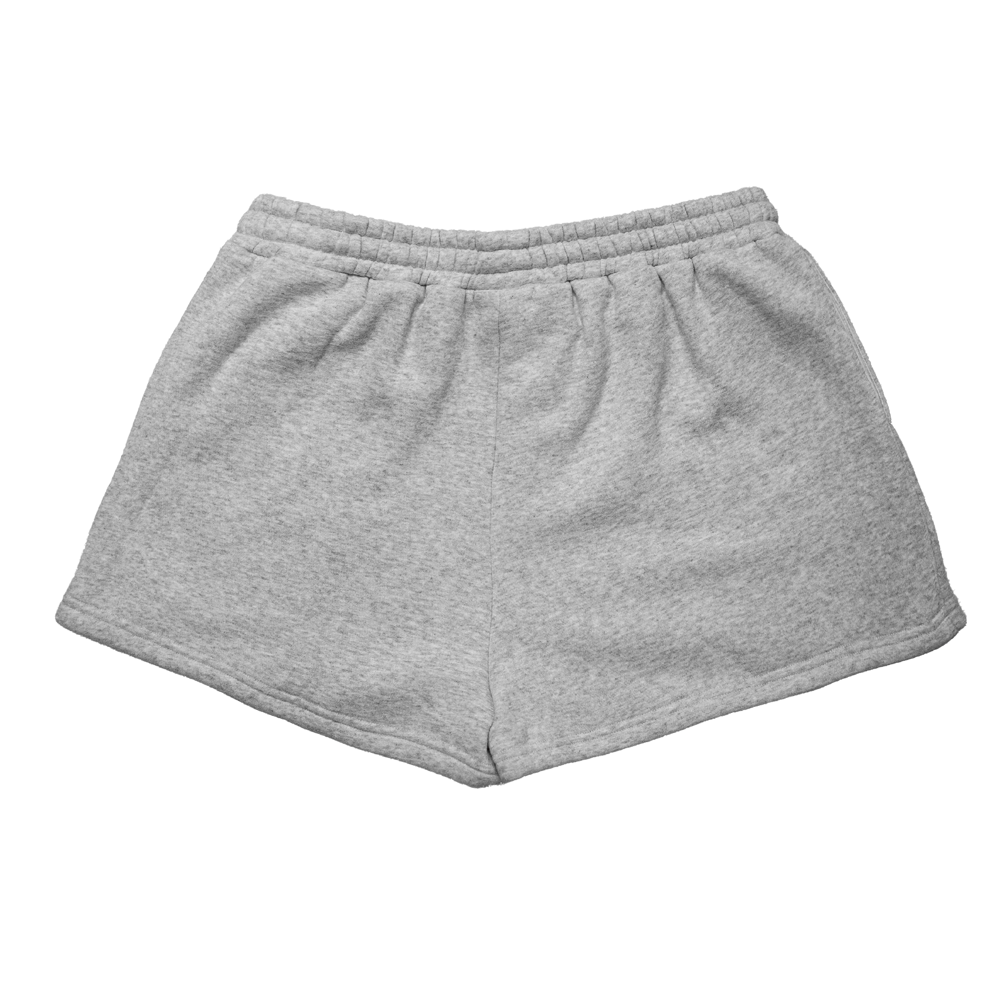 High Waisted Lounge Shorts - Grey