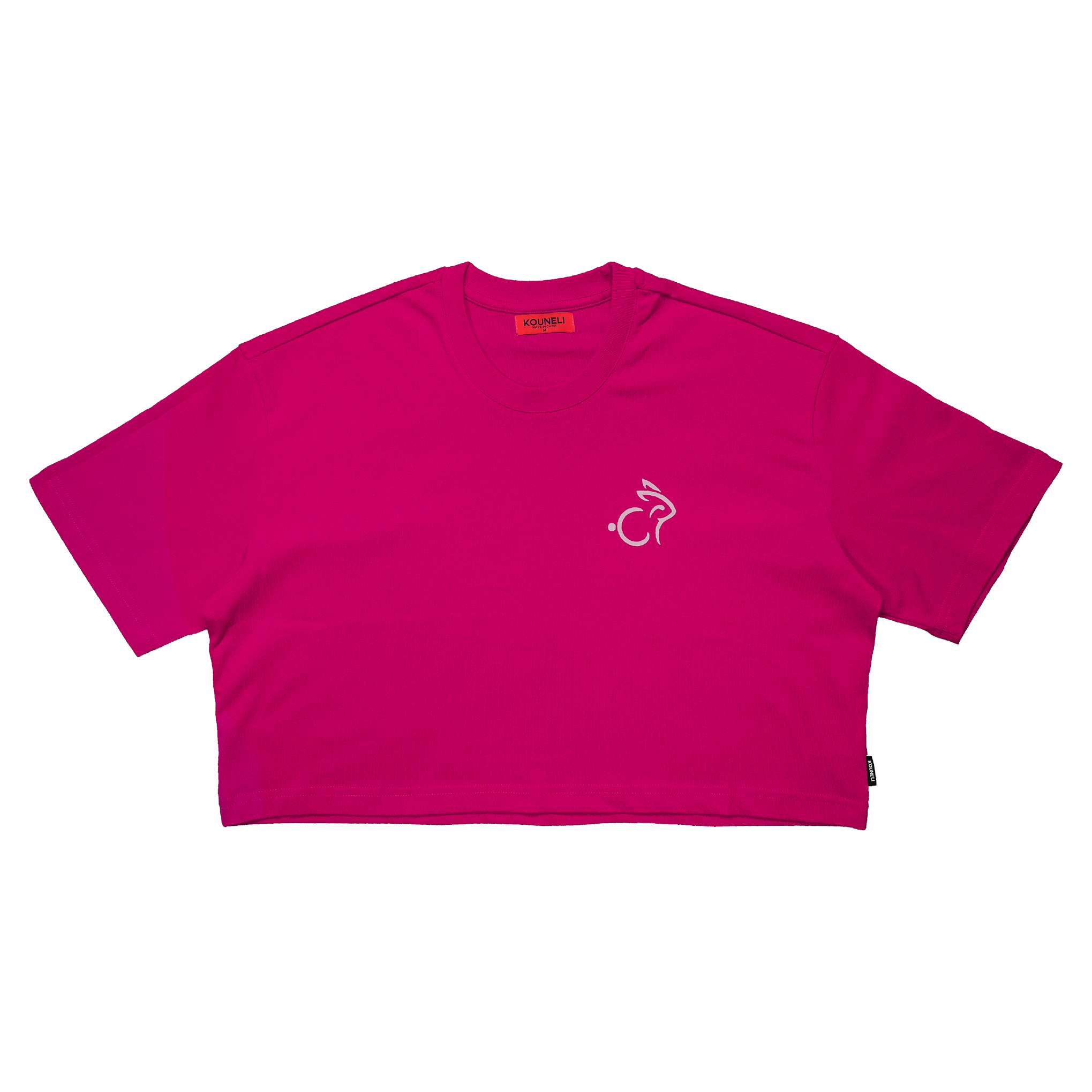 Binary Crop Top - Pink