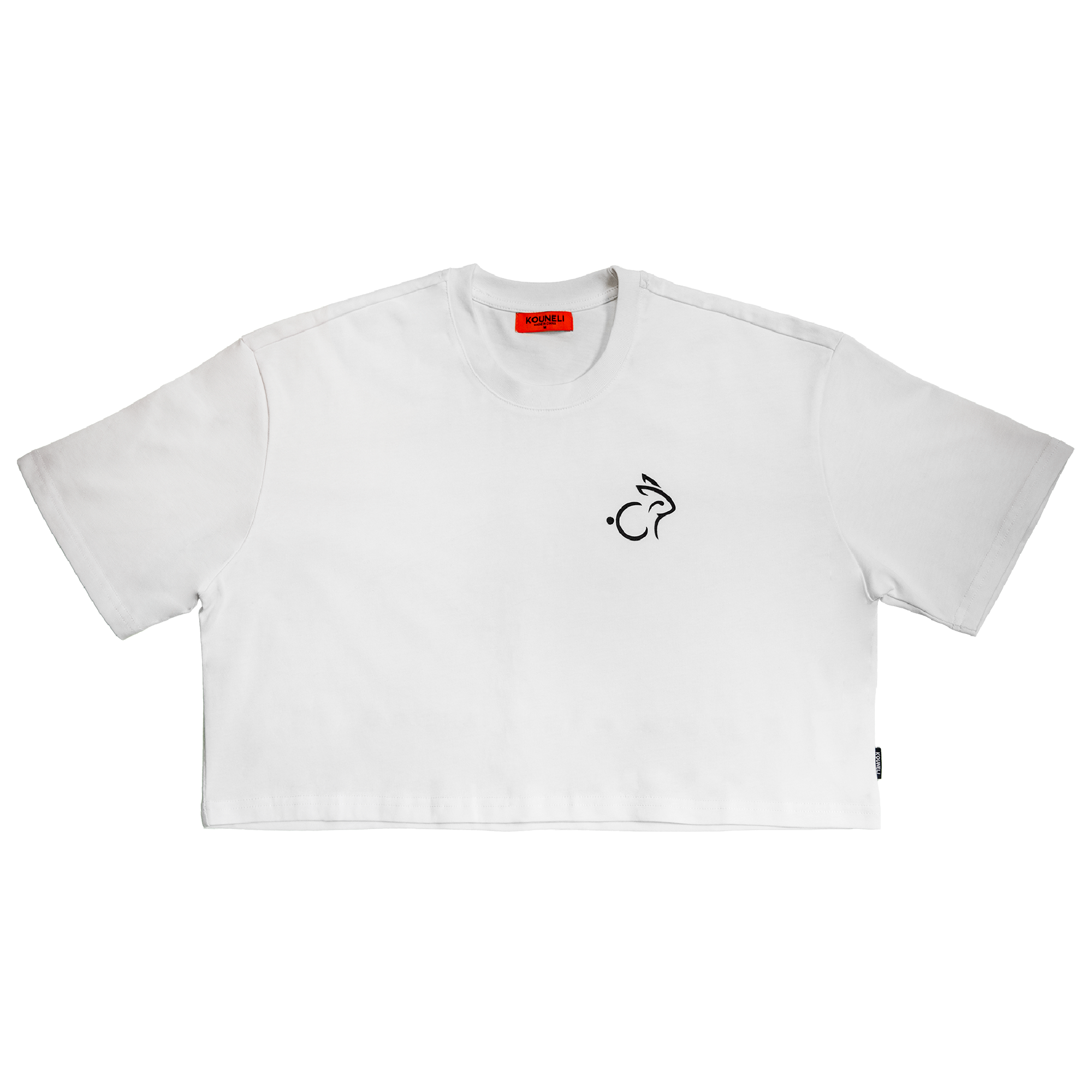 CFCL COLIMAÇON CROPPED TOP Binary Crop Top - White