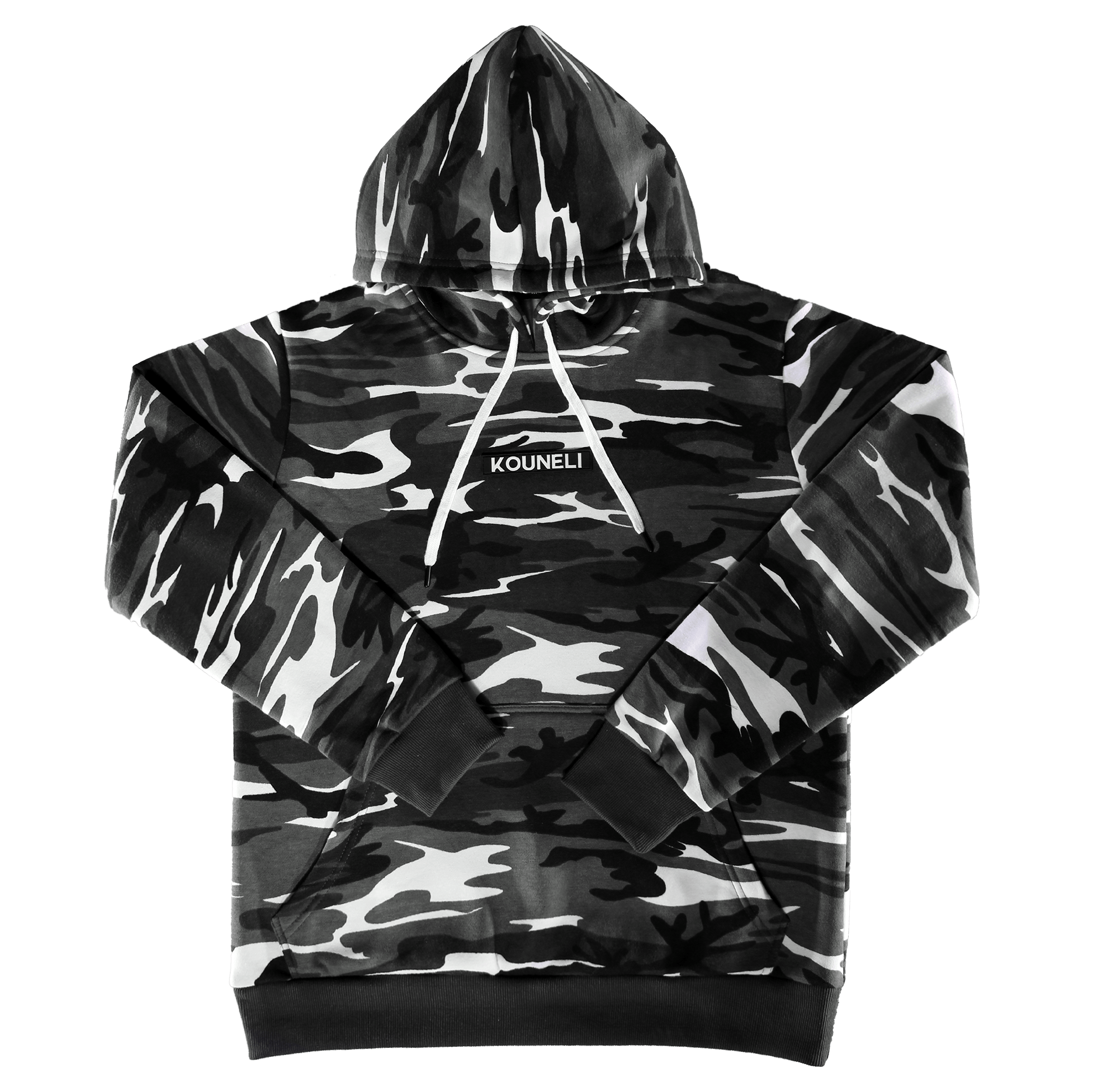 Patch Fleece Hoodie - Digital Camo