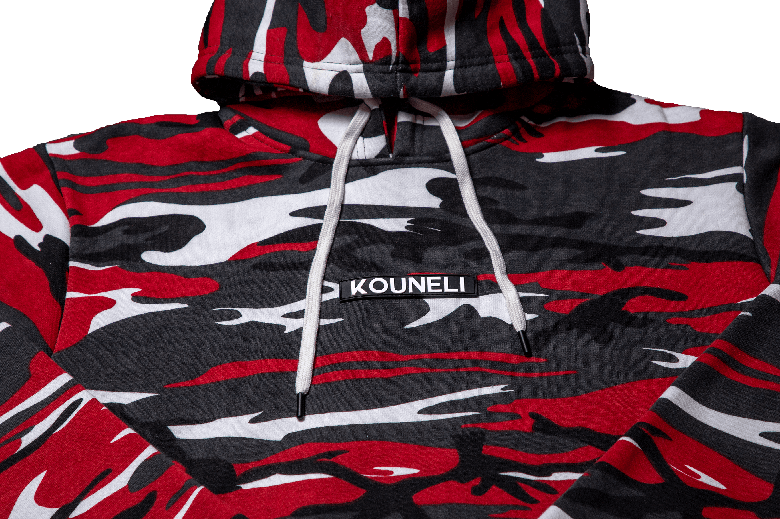 Patch Fleece Hoodie - Urban Camo