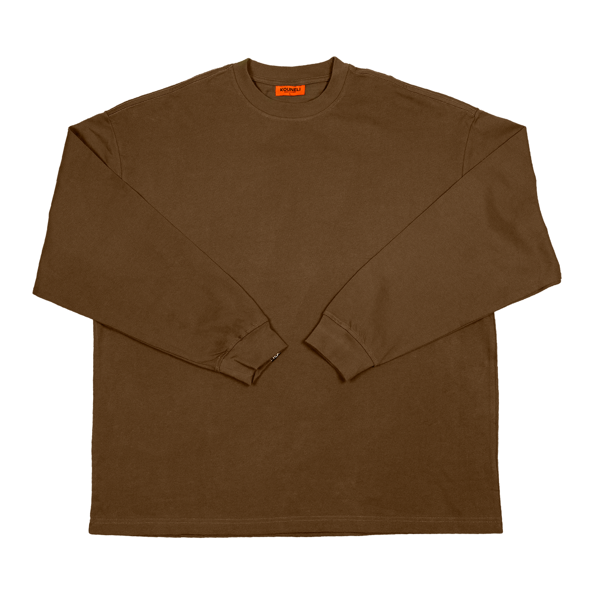 Back Rabbit Long Sleeve - Coffee | Kouneli