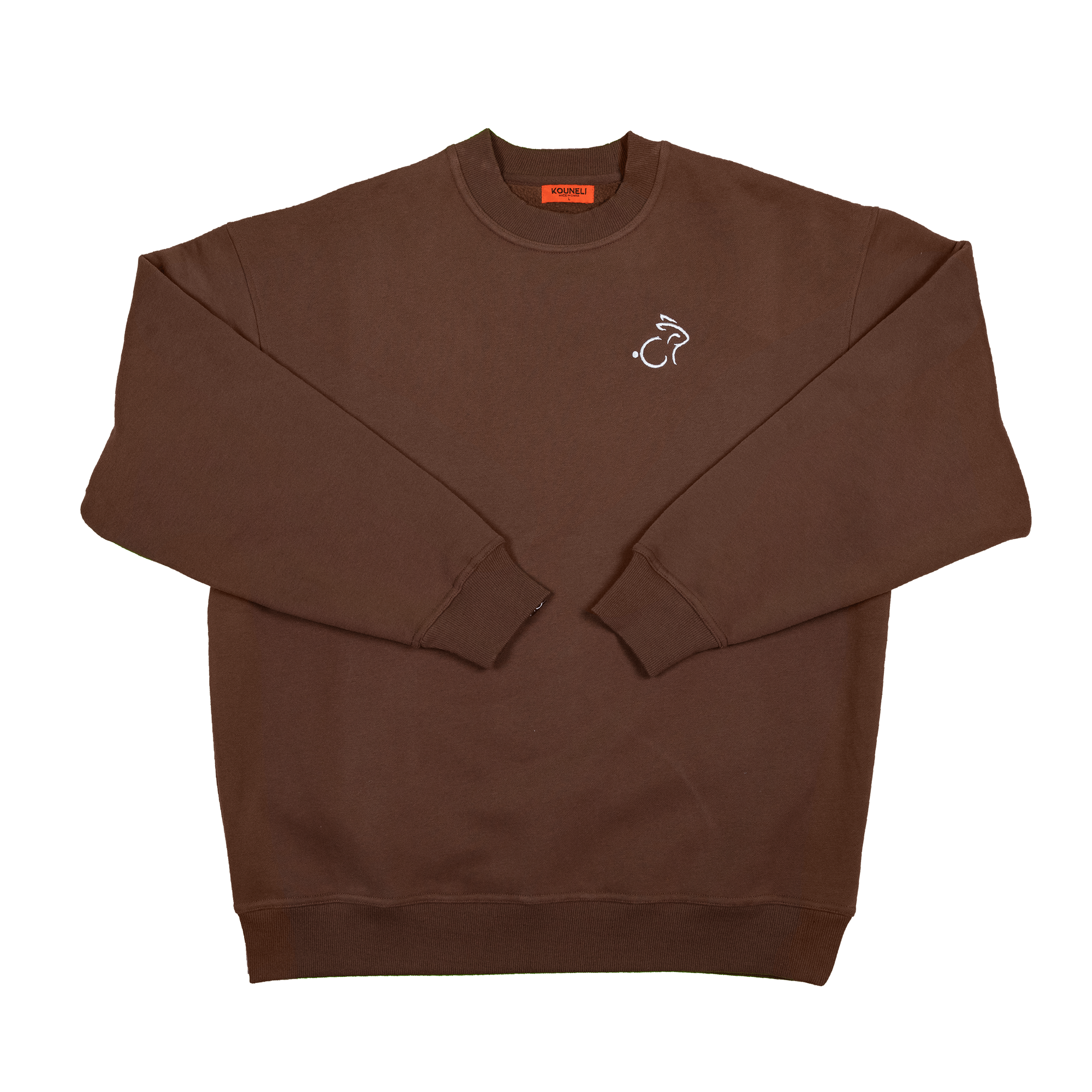 Rabbit Crewneck - Coffee