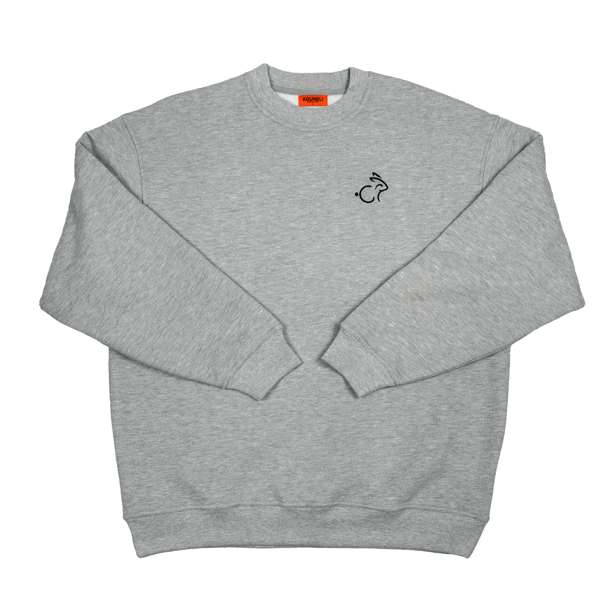 Rabbit Crewneck - Grey