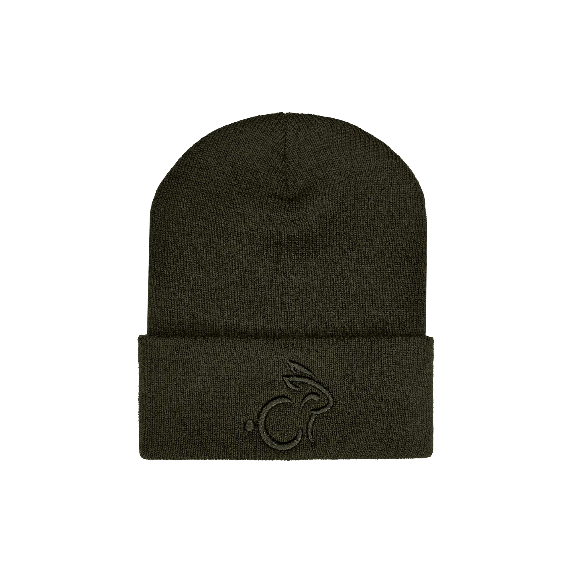 Rabbit Beanie Olive - Olive Logo