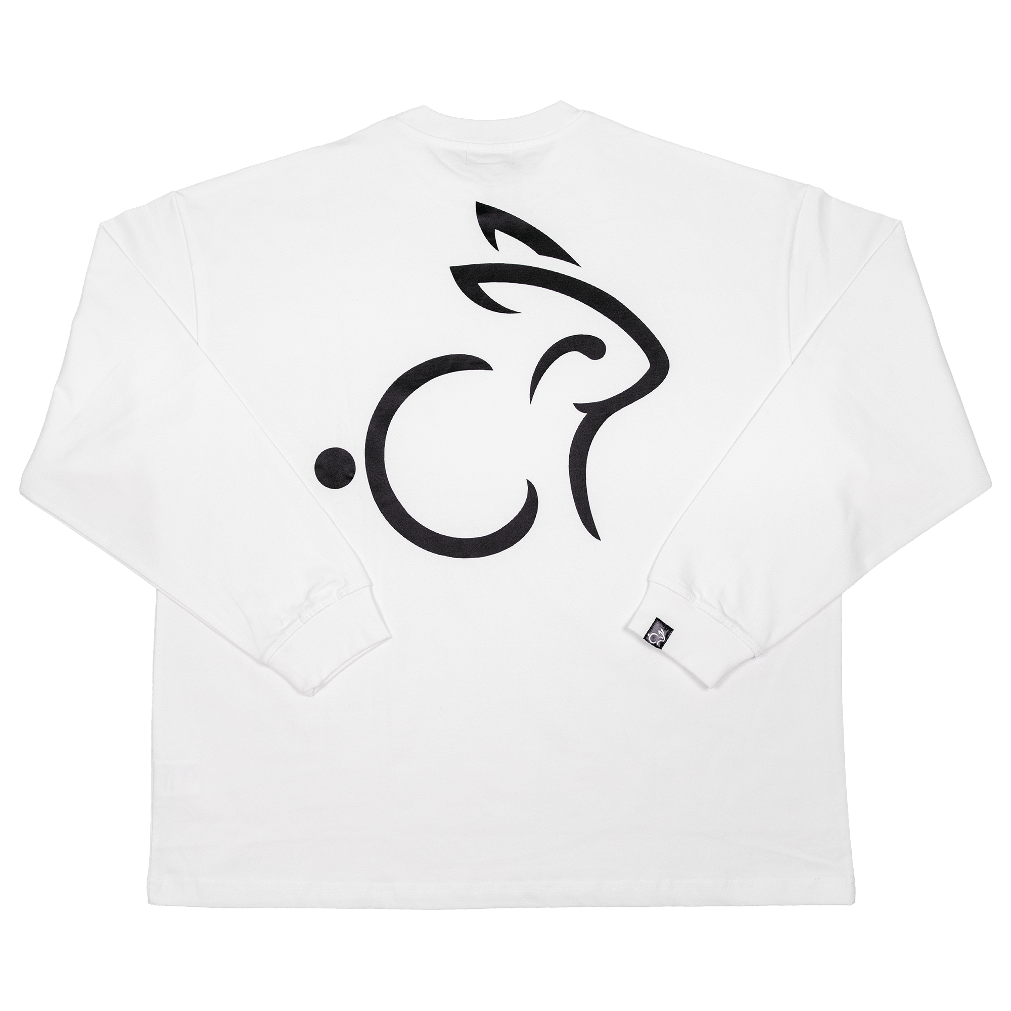 Back Rabbit Long Sleeve - White