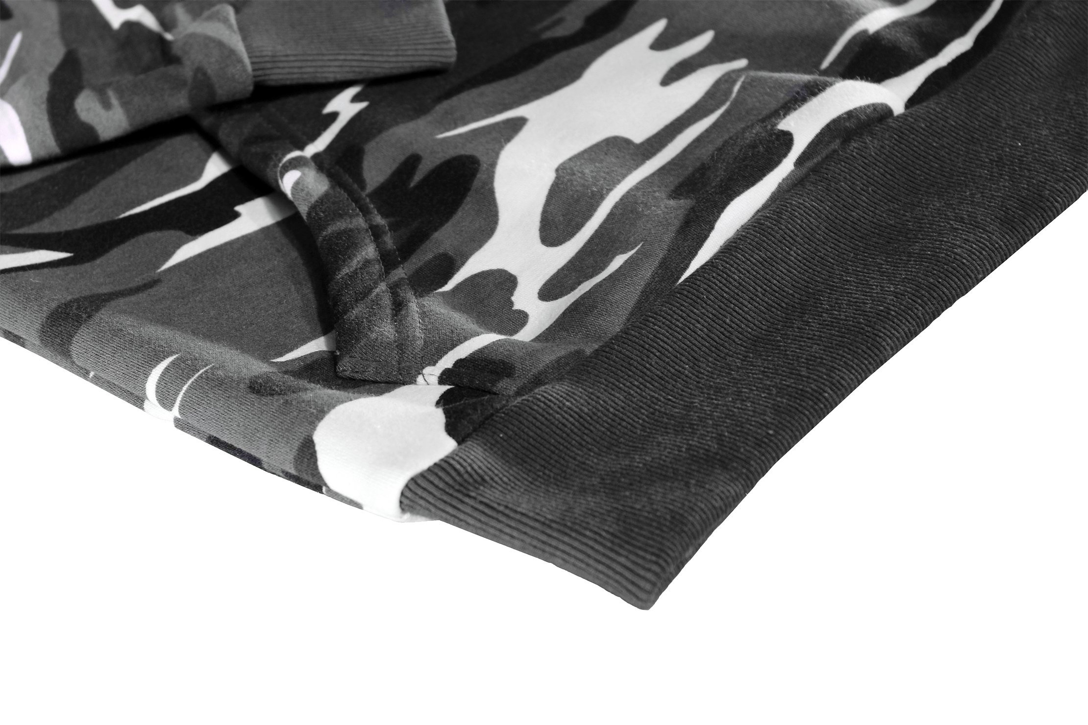 Patch Fleece Hoodie - Digital Camo