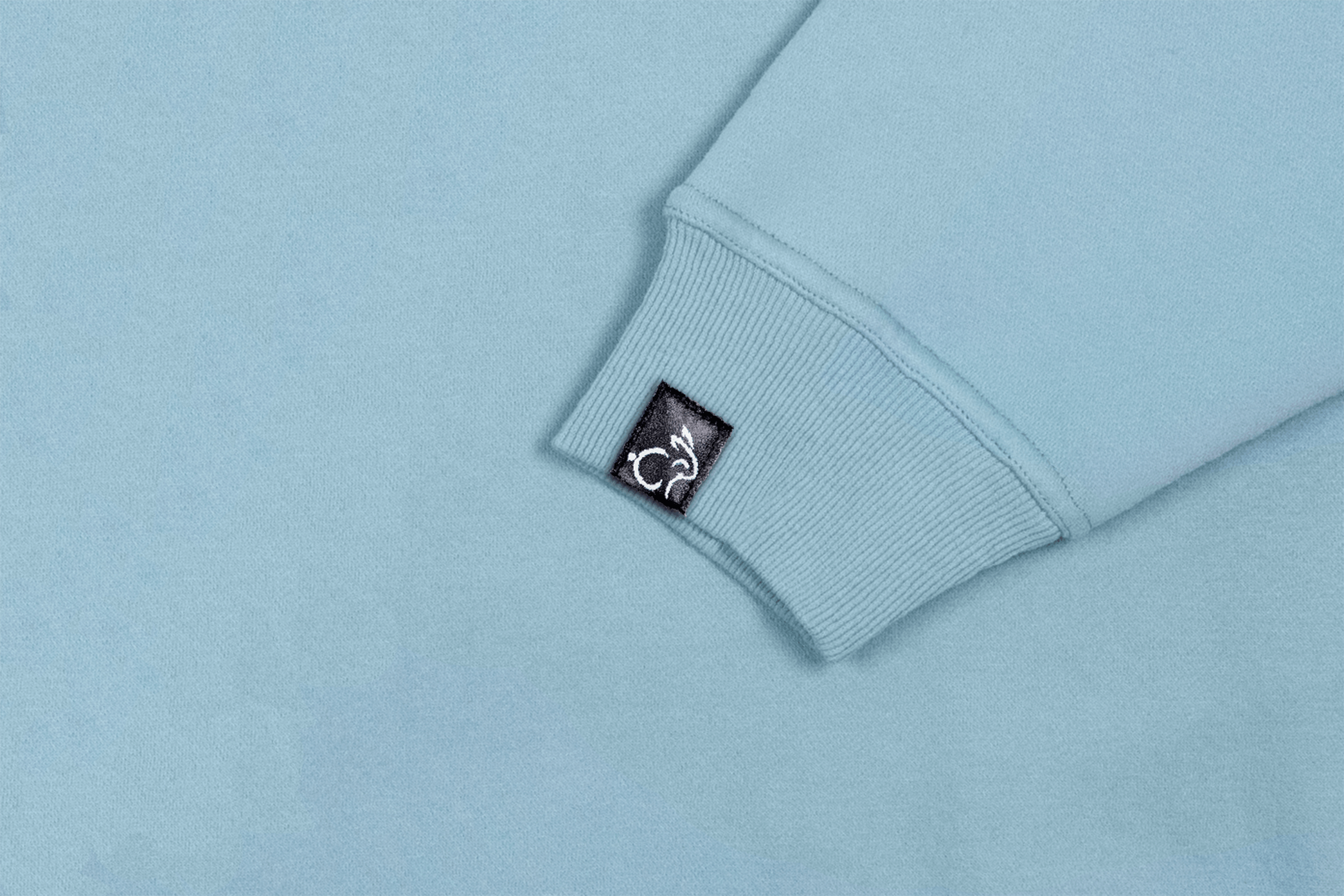 Rabbit Crewneck - Sky Blue